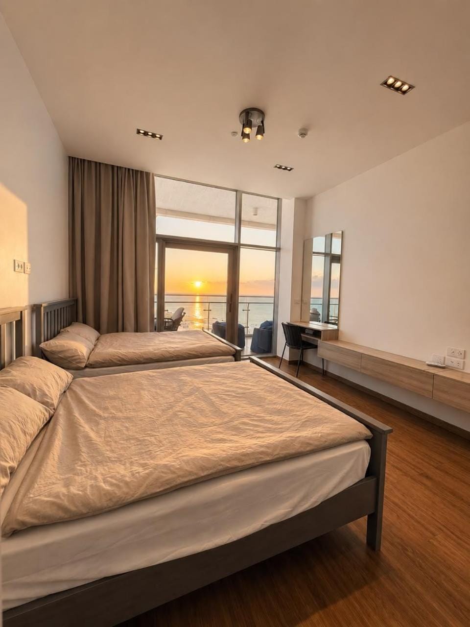 El Alamein Towers Sky High 1BR- 5 beds Sea & City View Apartment in Egypt