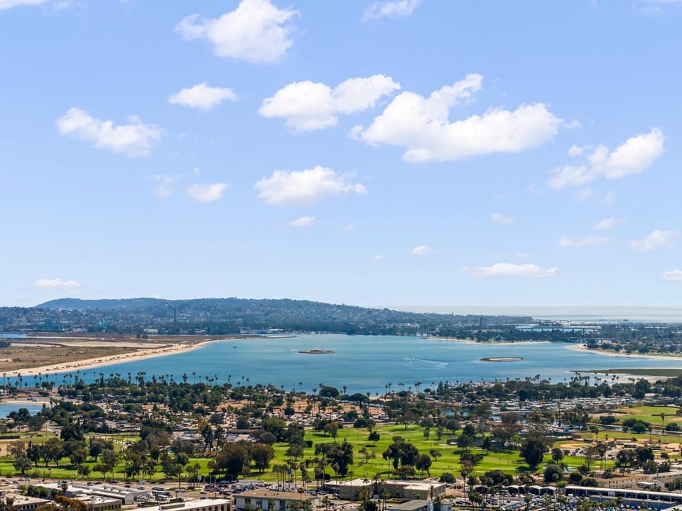 Bird's eye view, Sea view