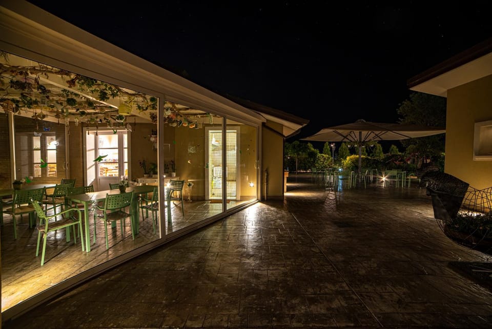 Patio, Bird's eye view