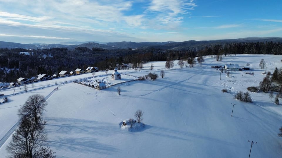 Winter, Mountain view
