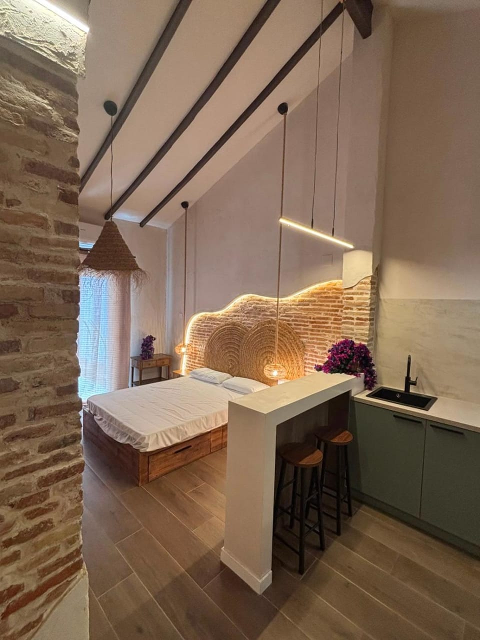 Living room, Bedroom
