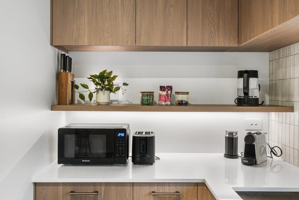 Coffee/tea facilities, Kitchen or kitchenette, toaster