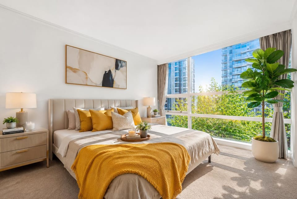 Bed, View (from property/room), Balcony/Terrace, Living room, Photo of the whole room, Seating area, Bedroom