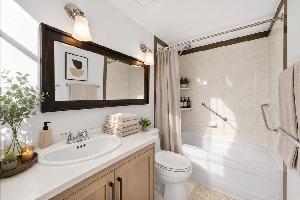 Shower, Toilet, Bathroom, Bath, towels