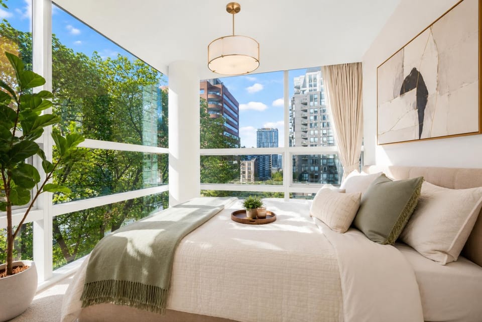 Bed, View (from property/room), Balcony/Terrace, Living room, Photo of the whole room, Seating area, Bedroom