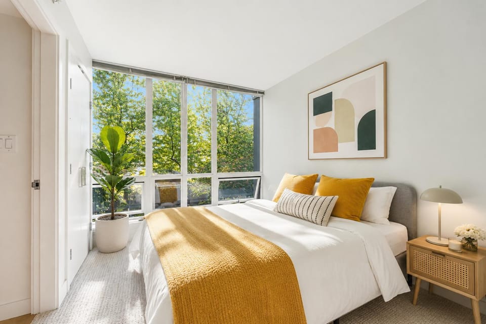 Bed, View (from property/room), Balcony/Terrace, Photo of the whole room, Bedroom