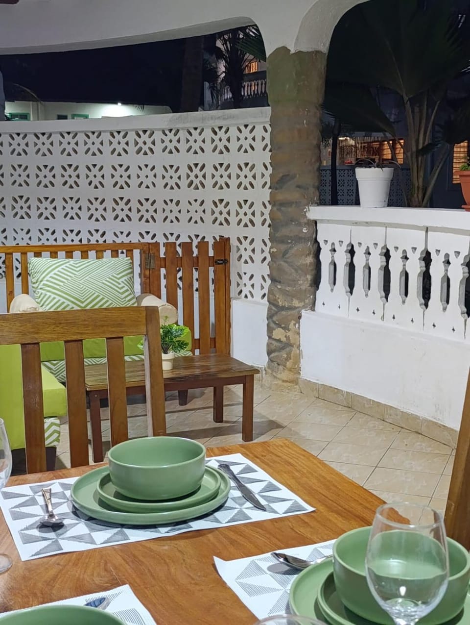 Dining area