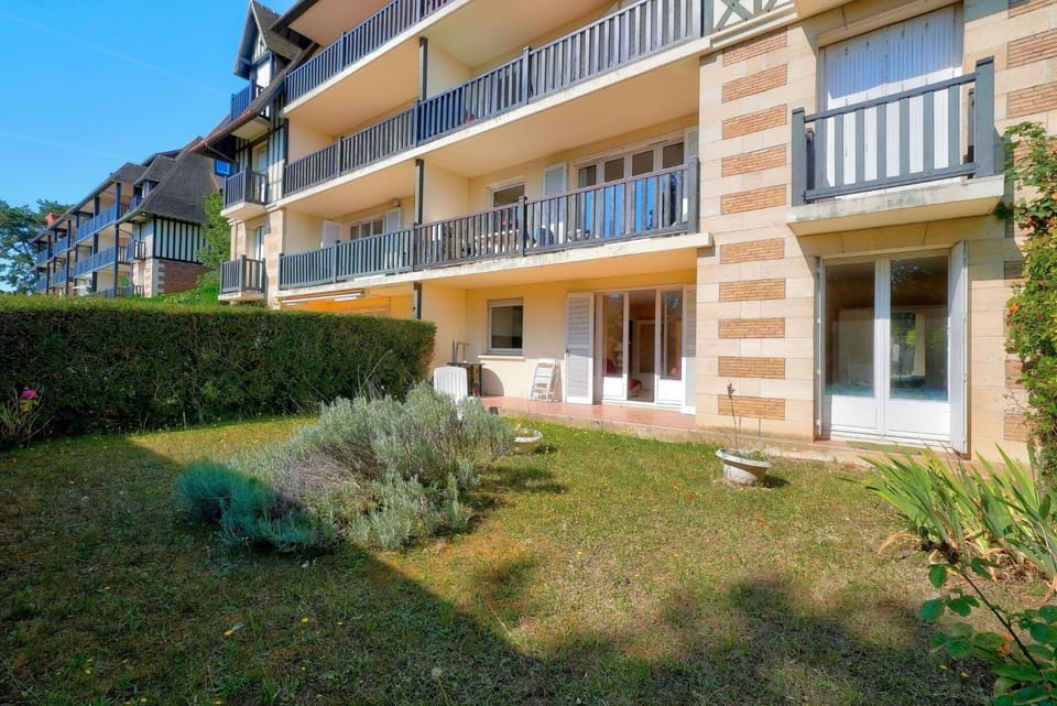 Résidence Green Cottage - Appartement 4 personnes 1 chambre avec jardin centre-village MAE-5953 Apartment in Benerville-sur-Mer