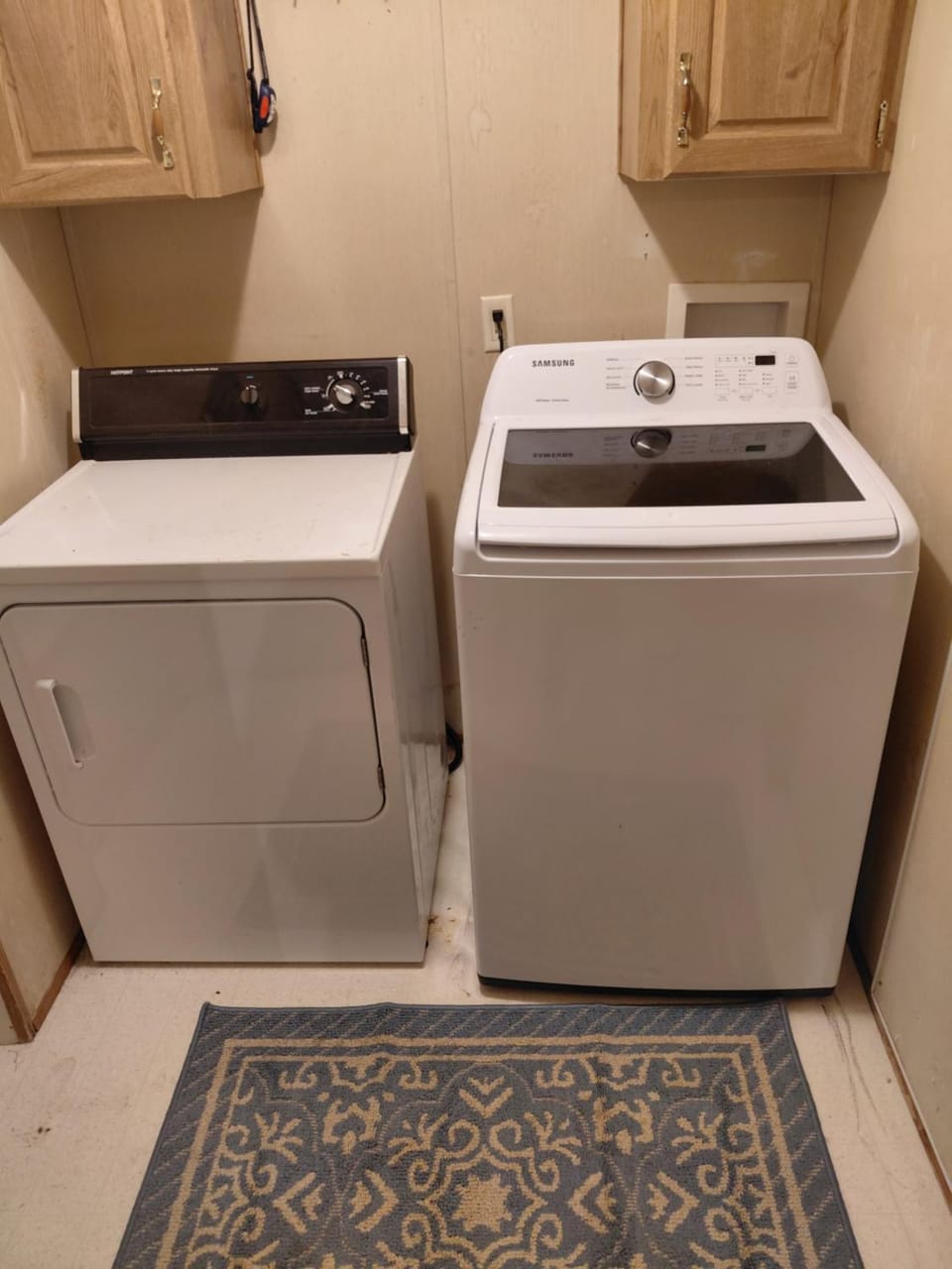 washing machine, dryer