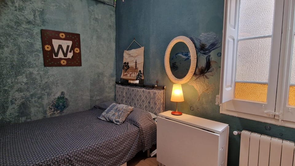Double Blue Sea Room Glorias City Centre Nearby Campground/ 
RV Resort in Barcelona