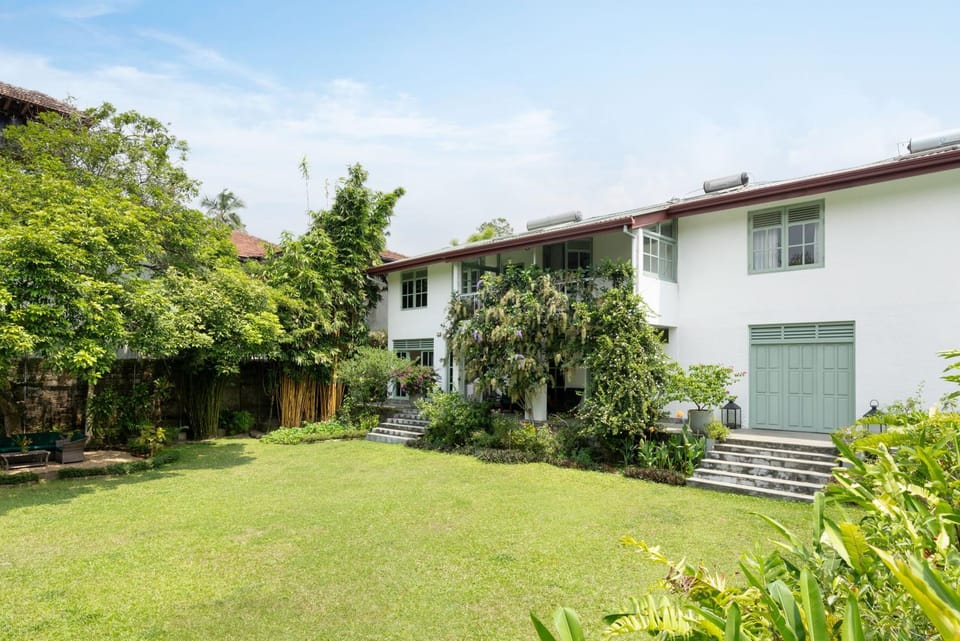 Property building, Garden