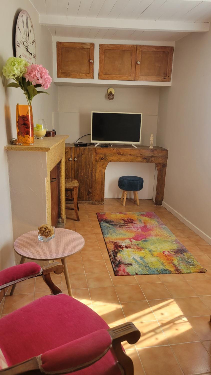 Maison de village avec terrasse ombragee House in Corsica