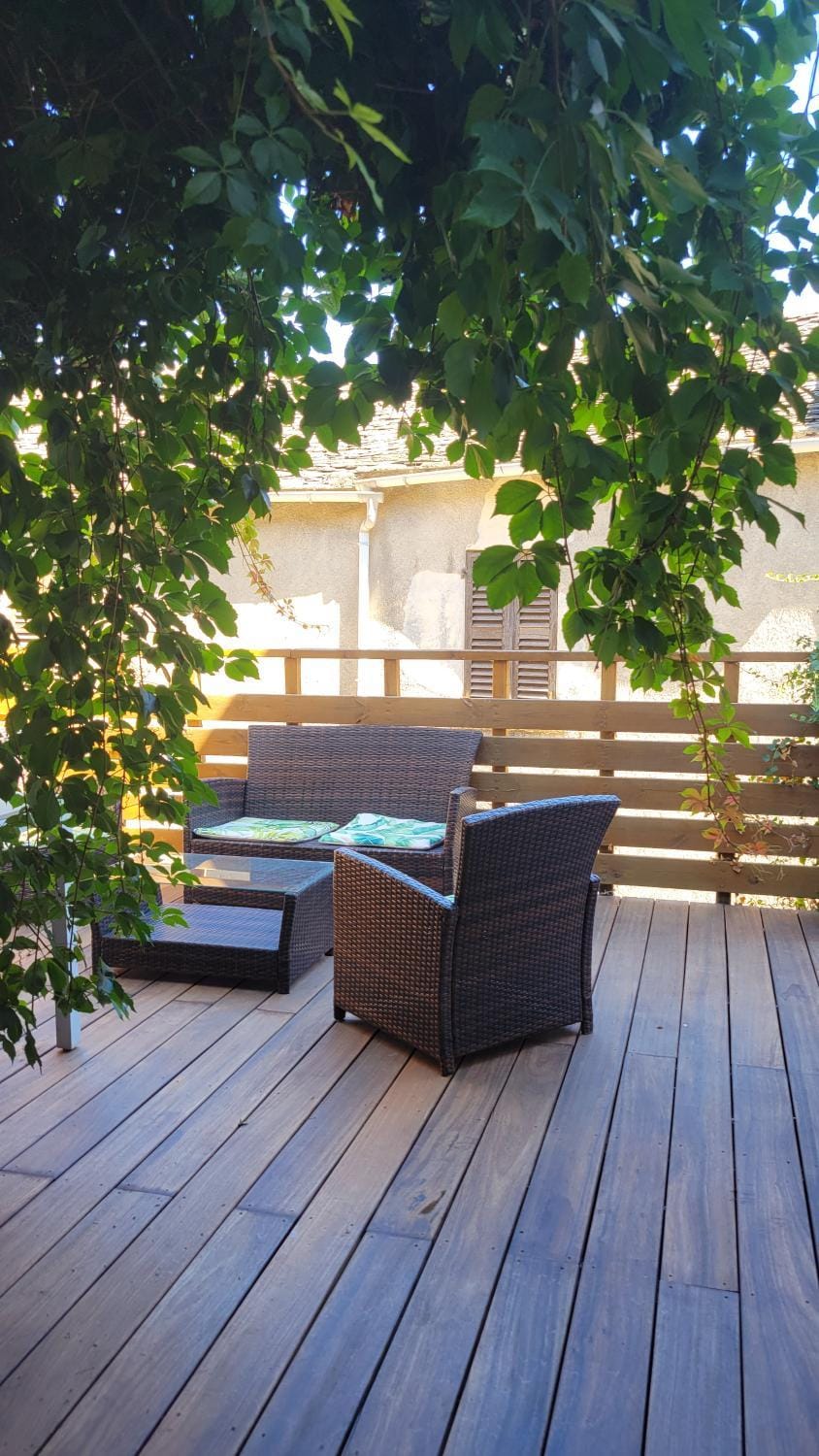 Maison de village avec terrasse ombragee House in Corsica