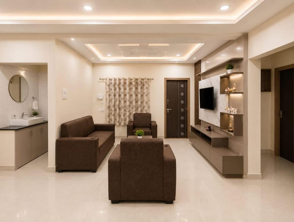 KB's Stay - The Lotus 3BHK Apartment in Visakhapatnam