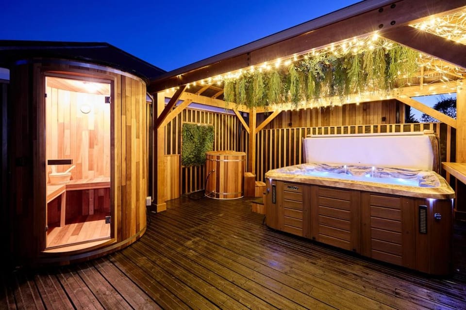 Garden, Hot Tub, Sauna, Spa and wellness centre/facilities, Spa and wellness centre/facilities