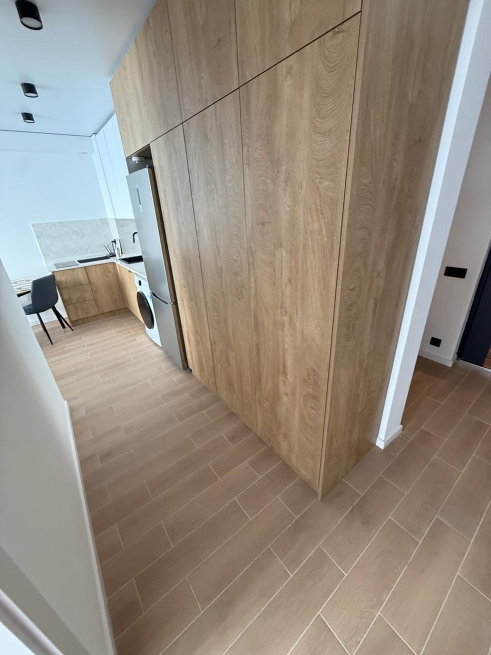Kitchen or kitchenette, wardrobe