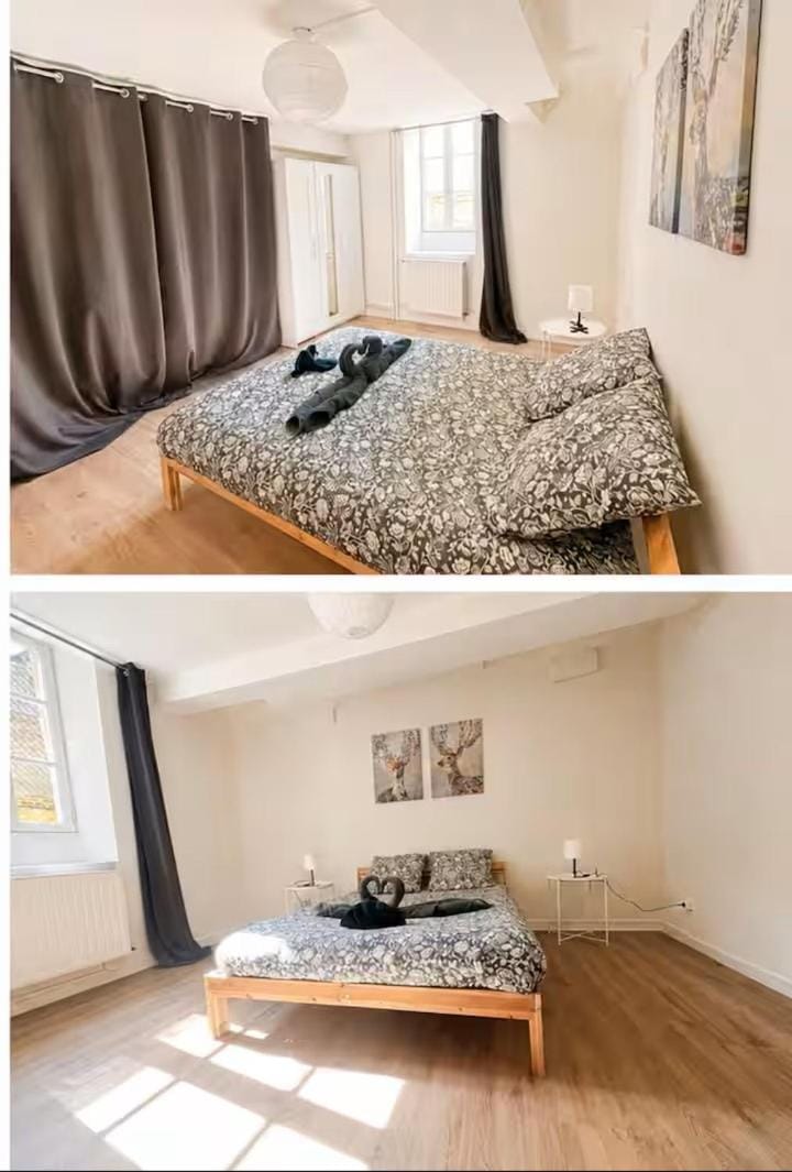 Photo of the whole room, Bedroom