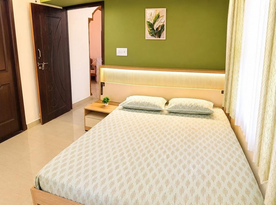 Bedroom, air conditioner