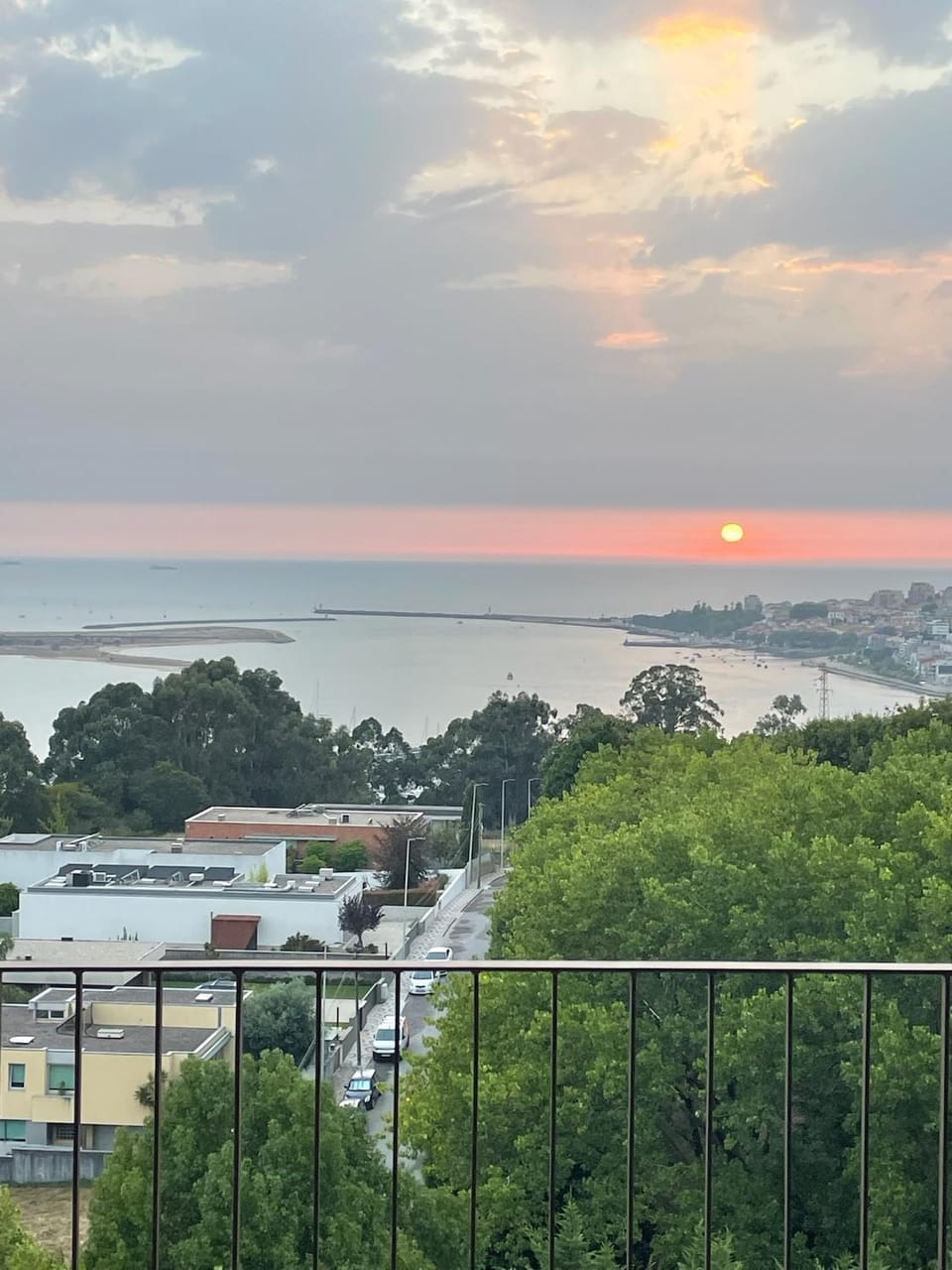 Natural landscape, River view, Sea view, Sunset