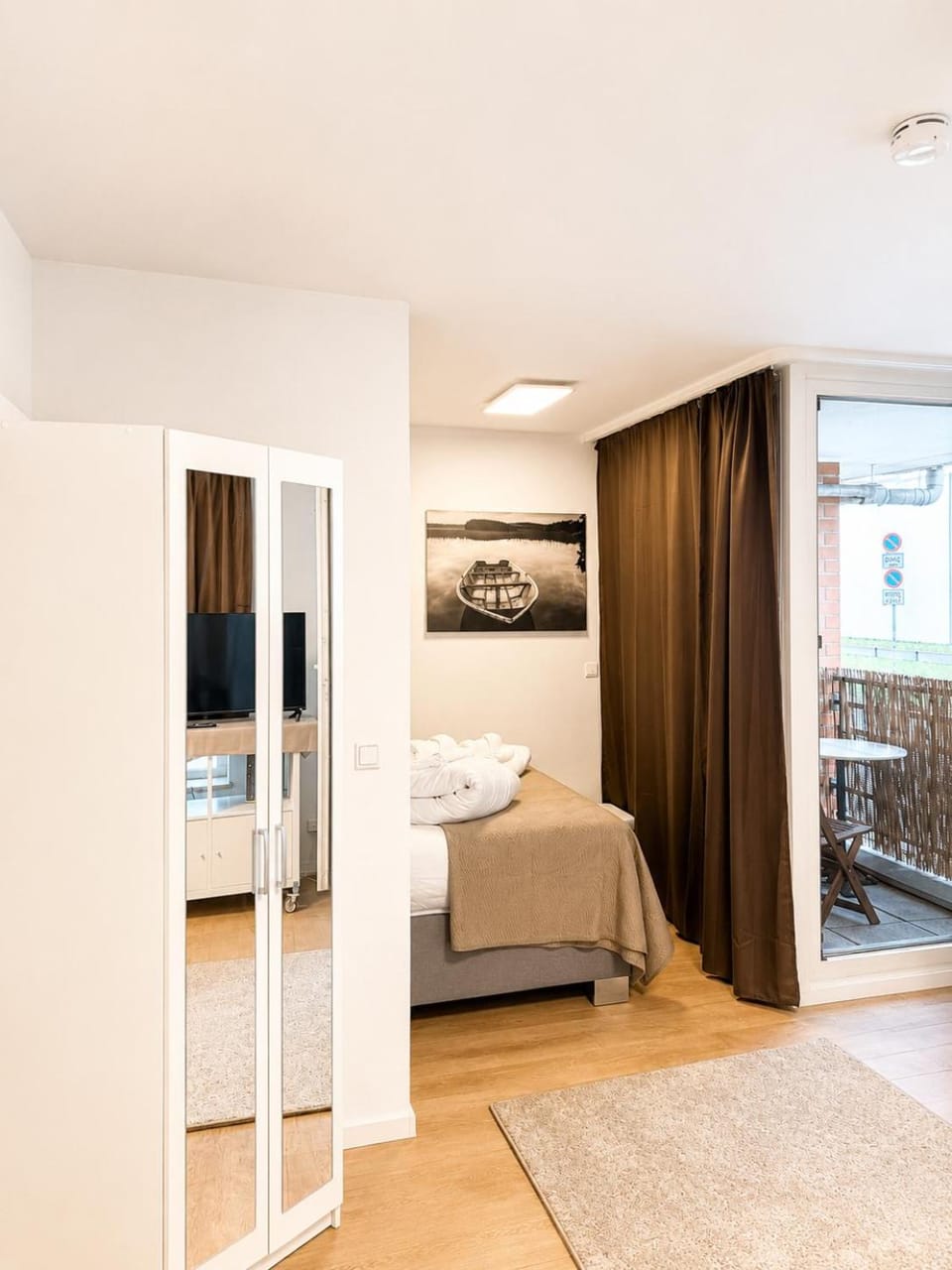 Aparthotel am Weser Bremen City - Balkon Apartment in Bremen