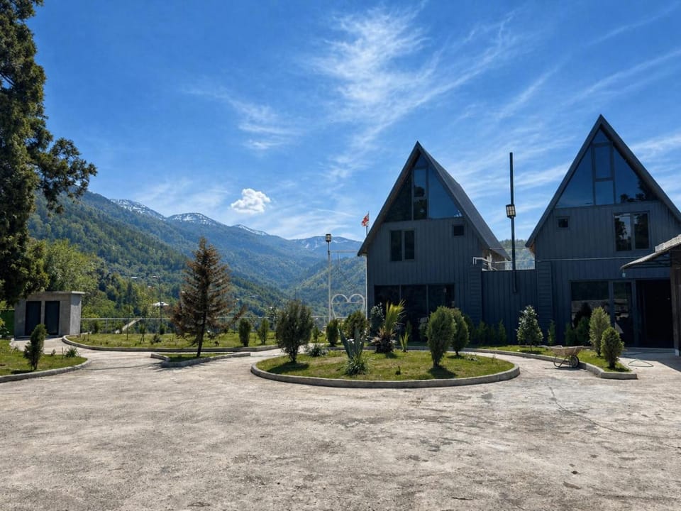 Property building, Natural landscape, Mountain view