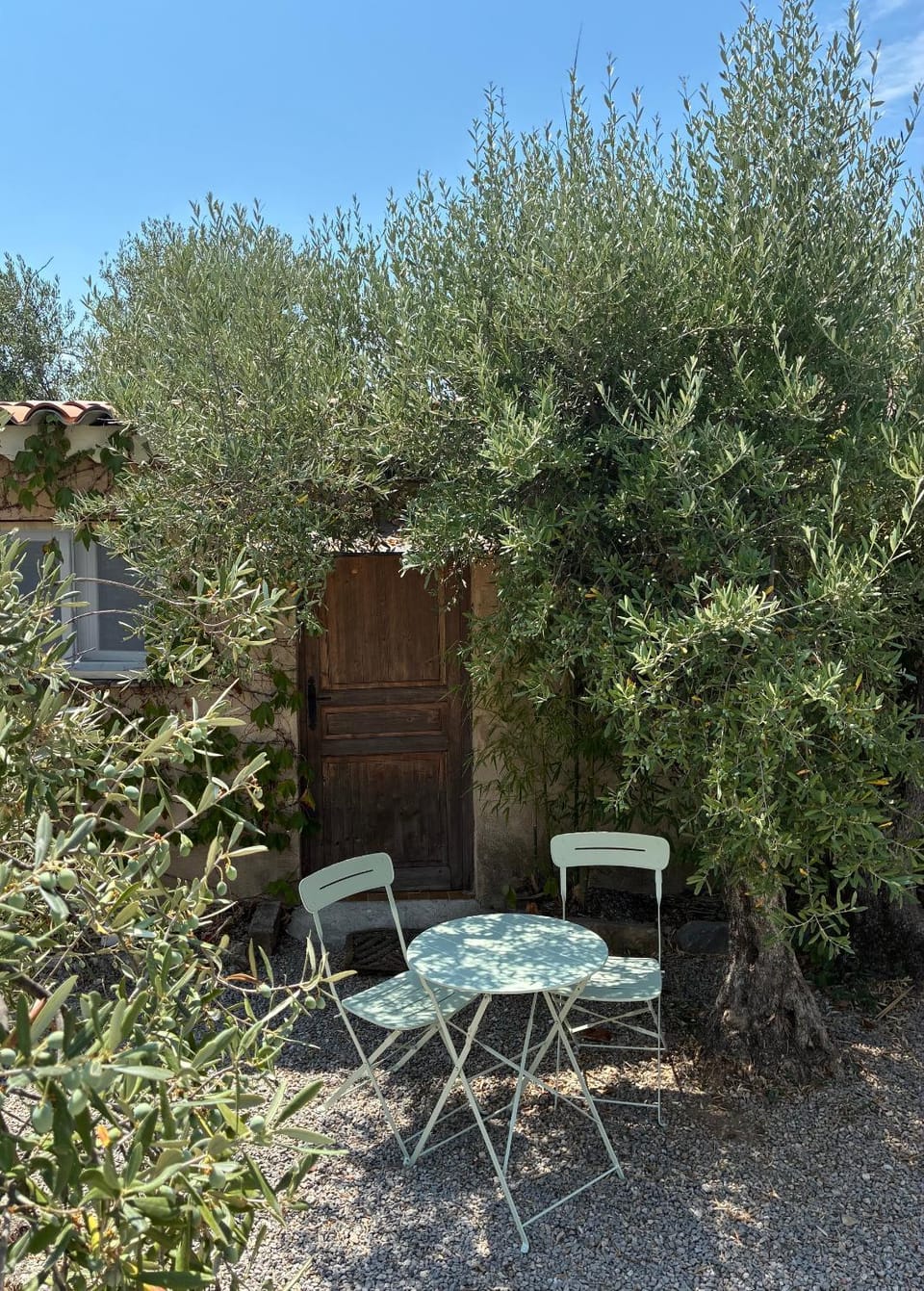 Garden, Dining area