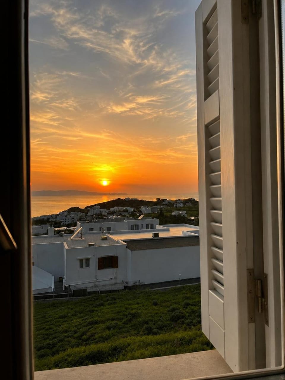 Natural landscape, Sea view, Sunset