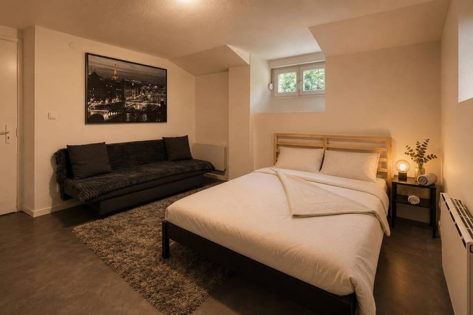 Le Château, Studio Deluxe et Parking Privé Apartment in Mulhouse