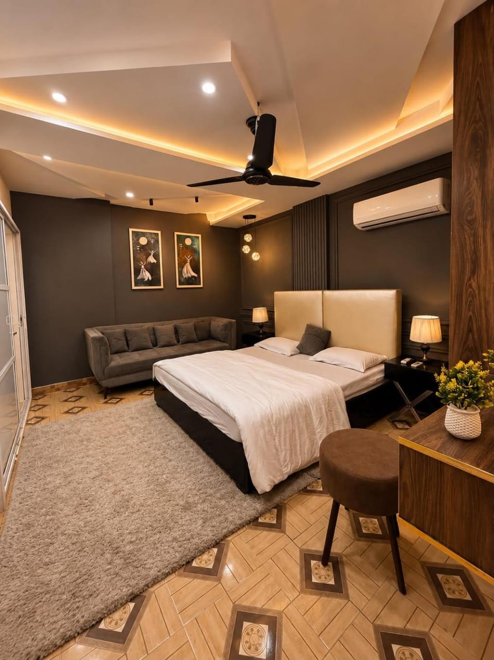 Bed, Bedroom