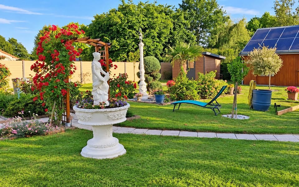 Garden, sunbed