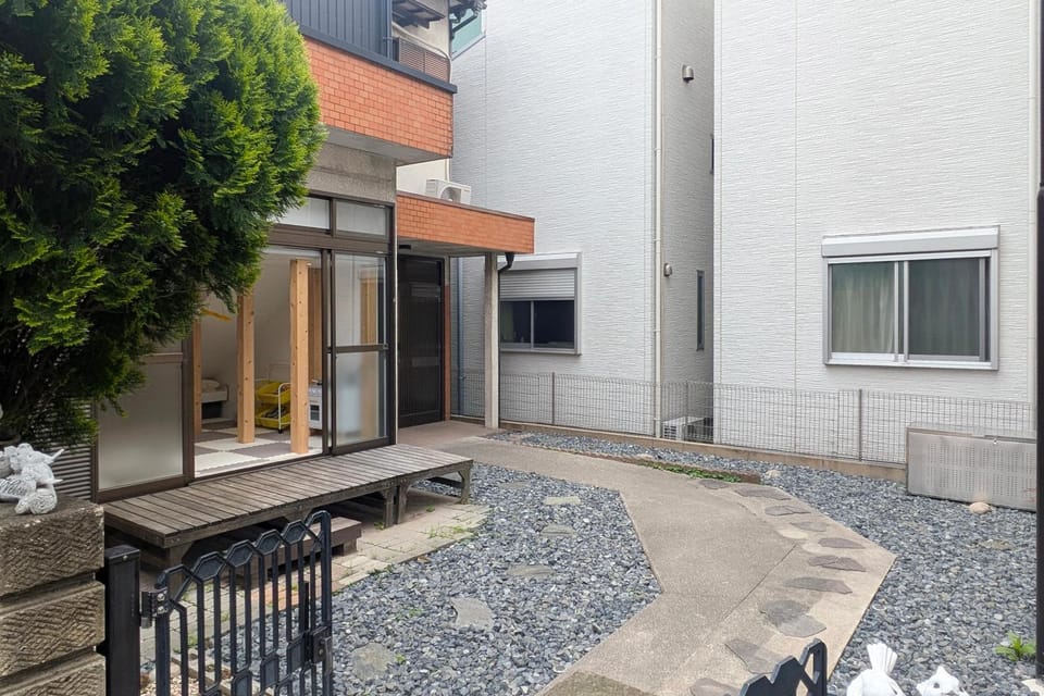 Property building, Garden