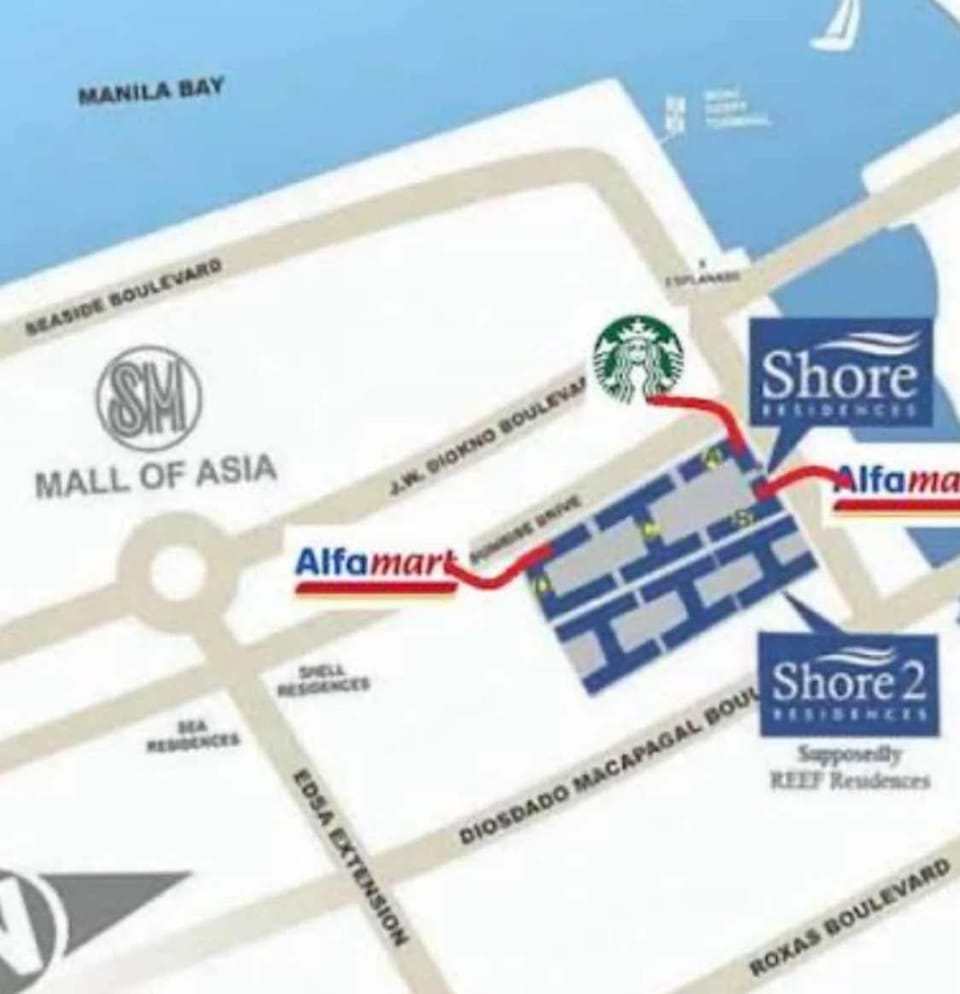 Pasay Staycation located at Shore Residences walking distance to Mall of Asia and near Manila Airport Apartment hotel in Pasay