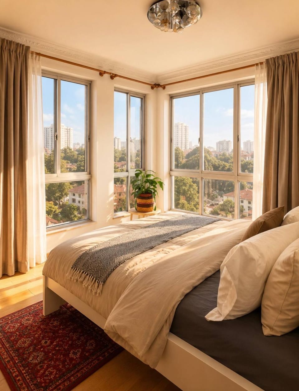 Bed, Bedroom