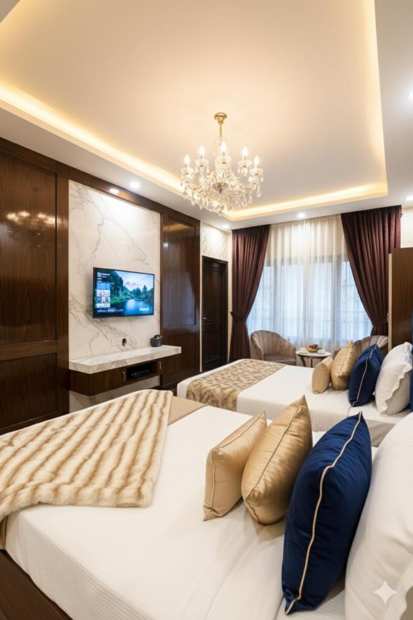 Bed, TV and multimedia, Photo of the whole room, Bedroom, towels