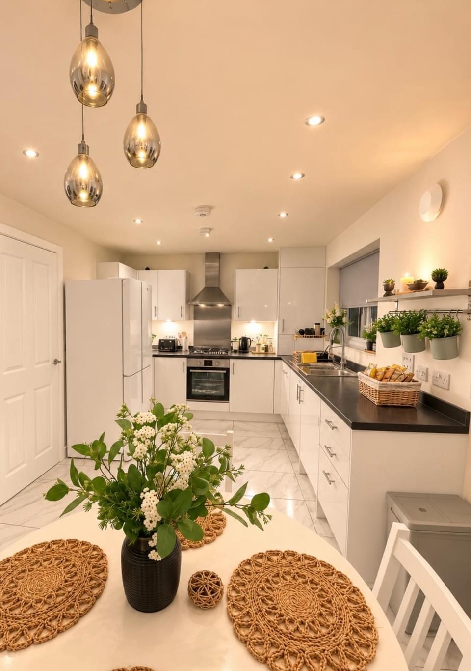 Kitchen or kitchenette, Food and drinks, Dining area, dishwasher, oven, stove, washing machine