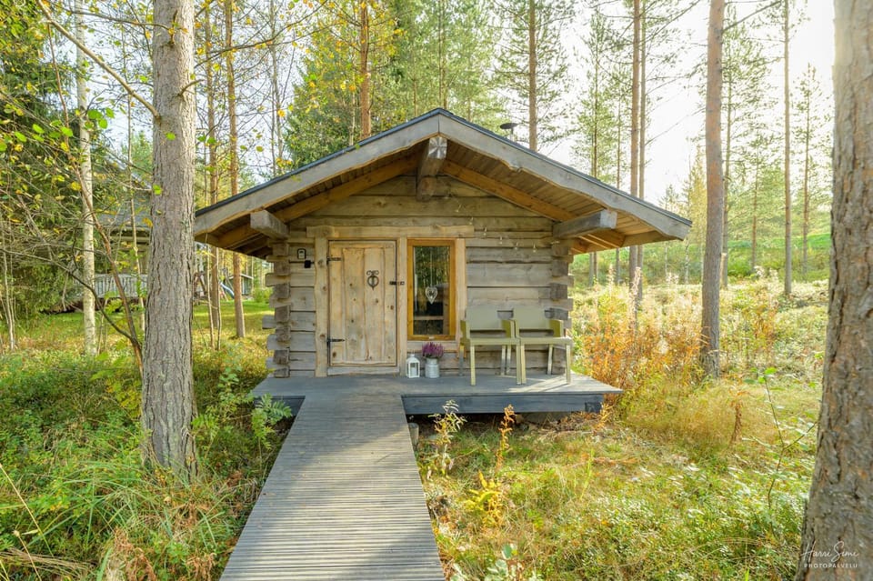 Property building, Natural landscape, Garden, Sauna
