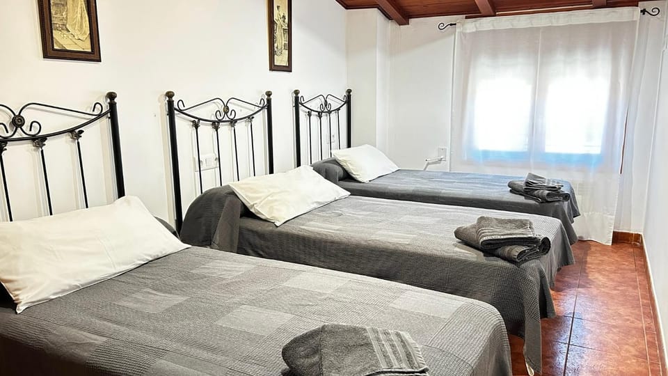 Property building, Living room, Bedroom