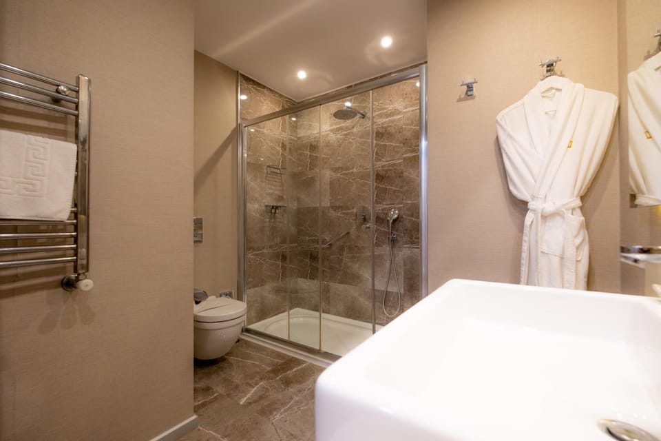 Shower, Toilet, Bathroom, towels
