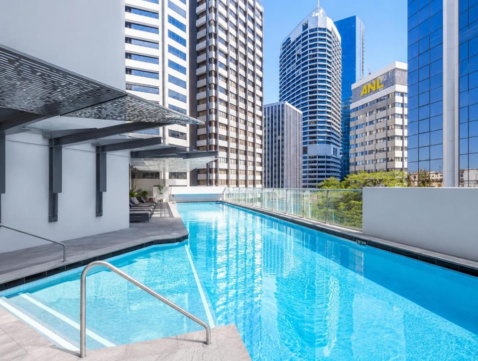Property building, Day, Pool view