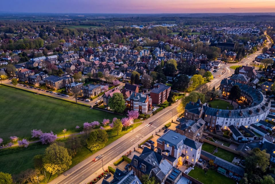 Property building, Day, Bird's eye view, Street view, Location