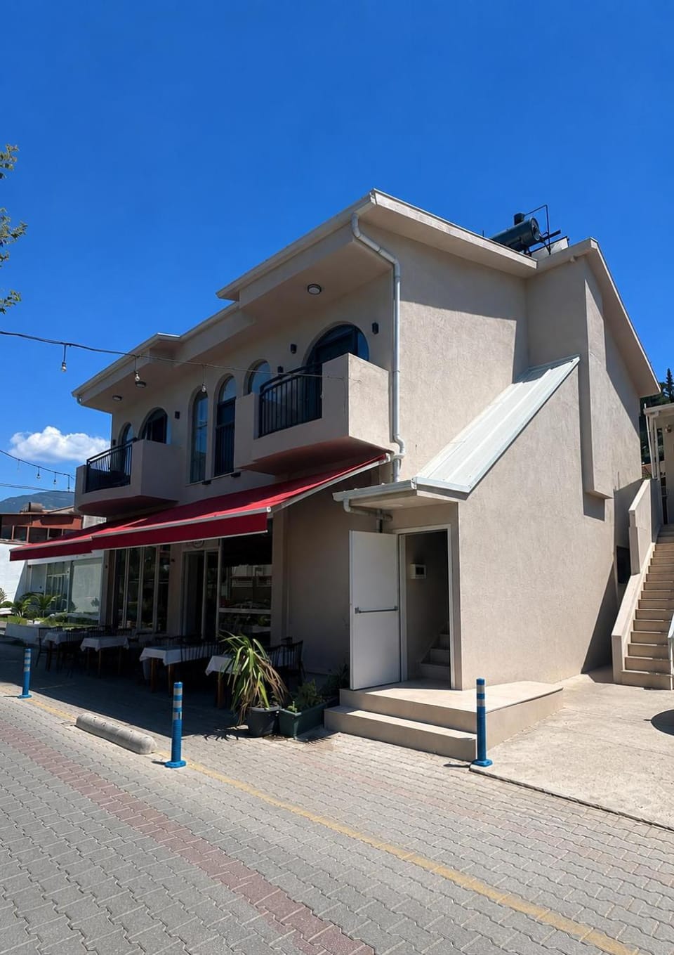 Property building, Off site