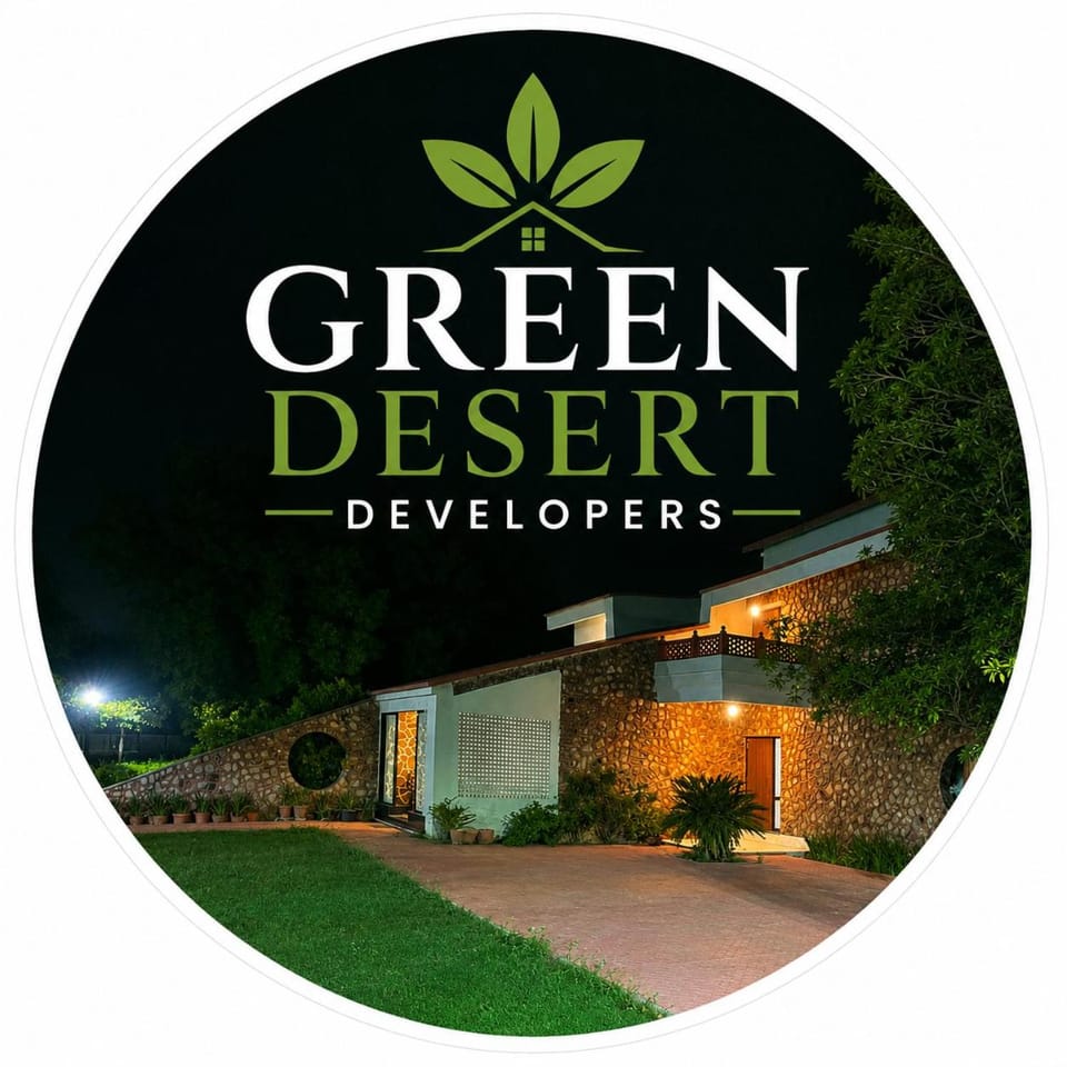 green desert Campground/ 
RV Resort in Rajasthan