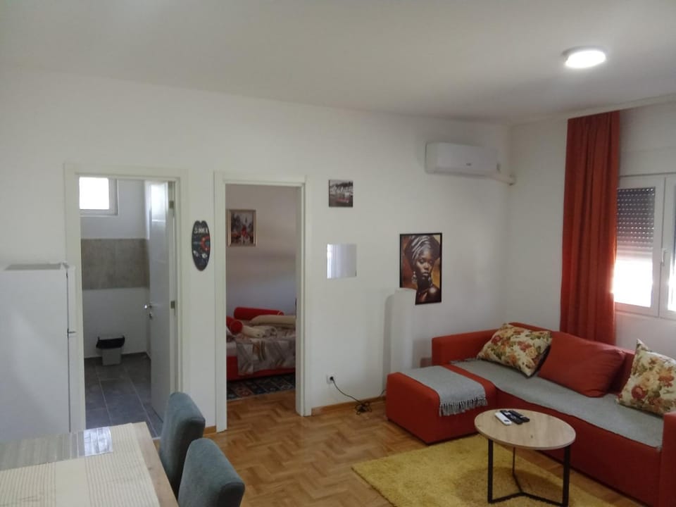 Living room, air conditioner