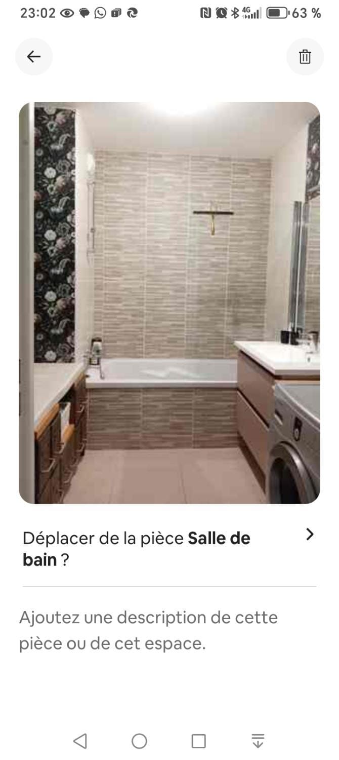 one room to rent in cozy appartment Vacation rental in Villefranche-sur-Saone