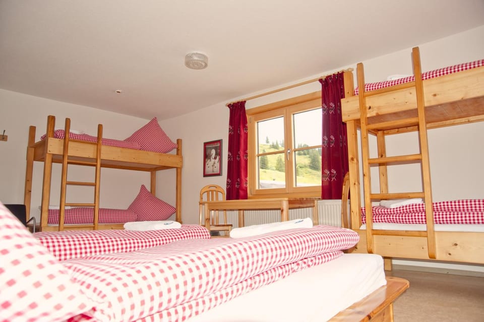 Bed, Photo of the whole room, Bedroom, bunk bed