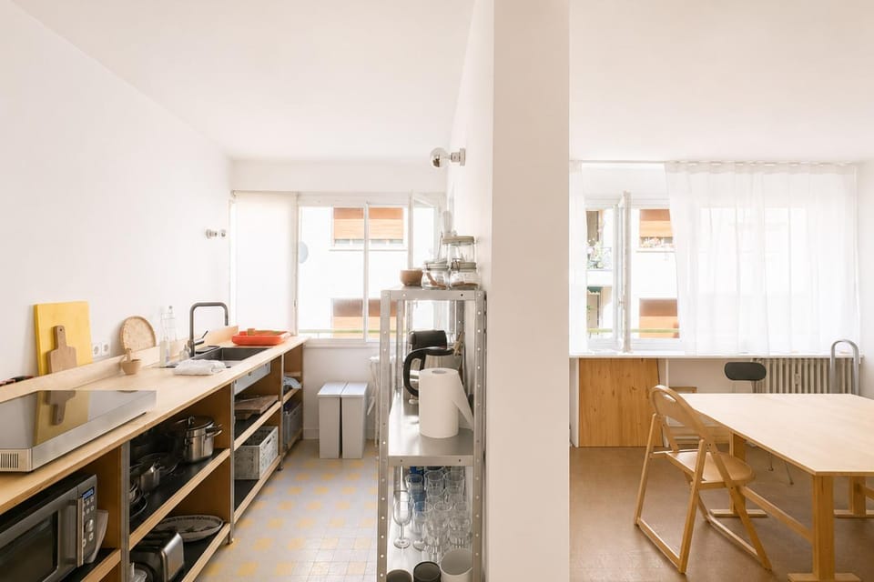 Grand T2 lumineux Gare St-Charles & Vieux-Port Apartment in Marseille