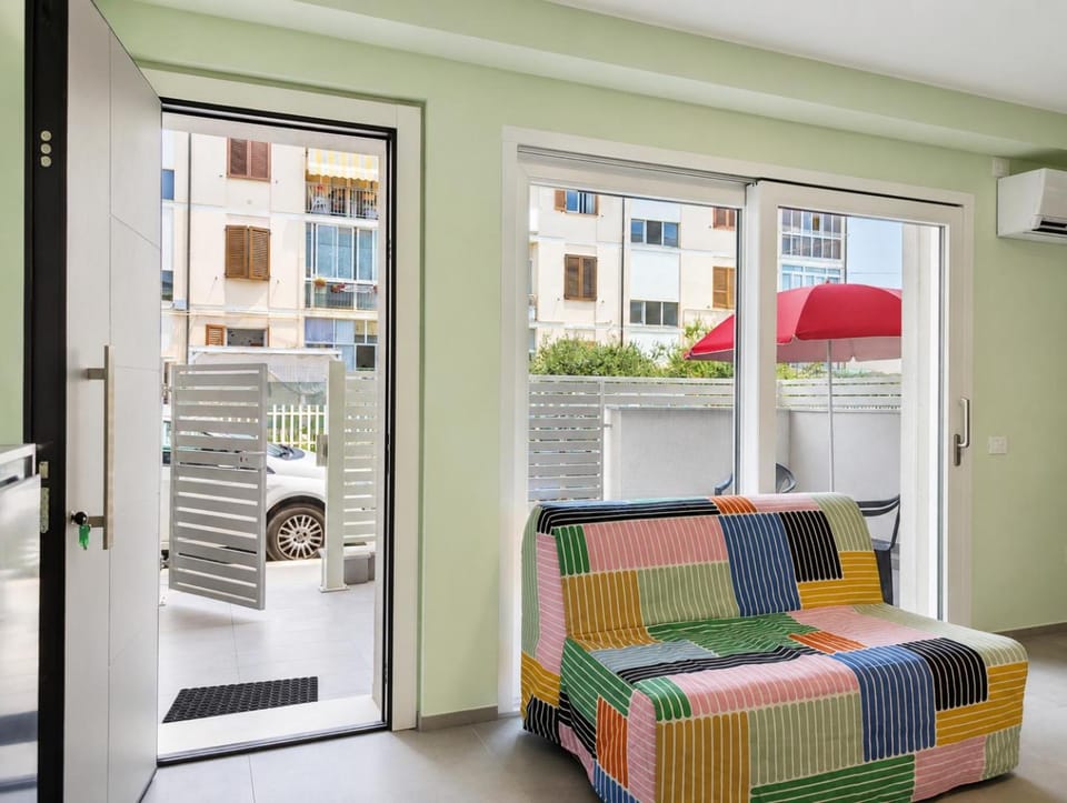 -2 min dal mare- Corte esclusiva, AC, WiFi Apartment in Porto Sant'Elpidio