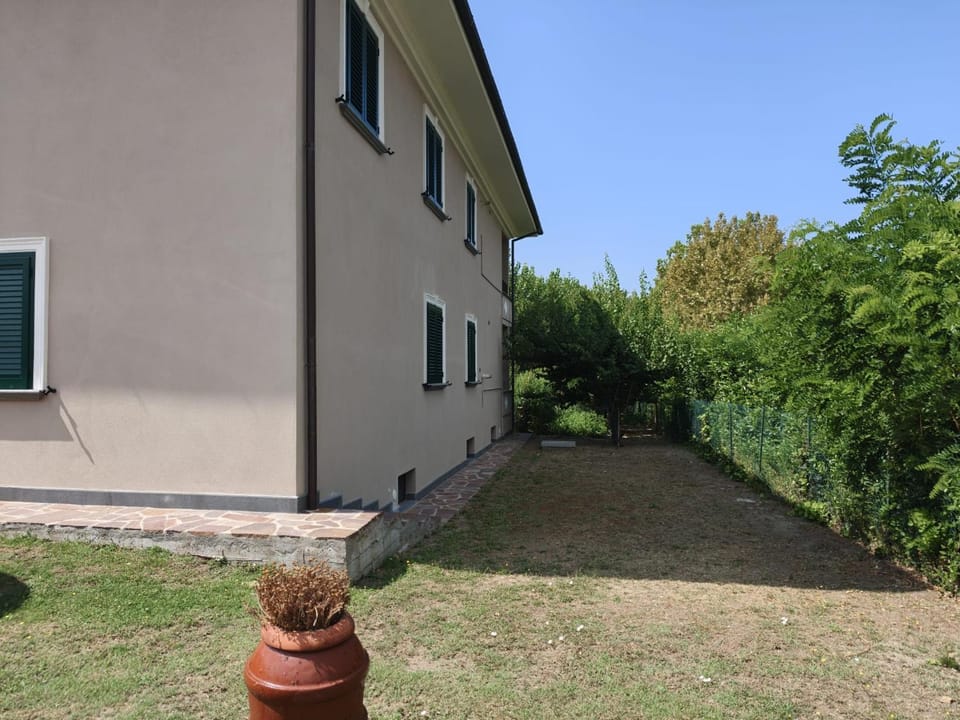 Property building, Garden view