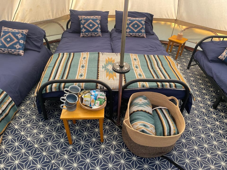 Peak Forest Stargazing Glamping Luxury tent in High Peak District