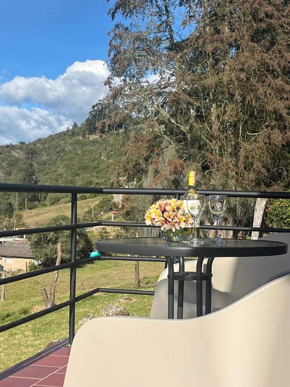 Natural landscape, Balcony/Terrace, Mountain view